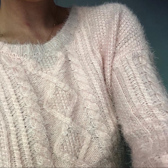 Baby pink knit-sweater - Picture 3 of 7